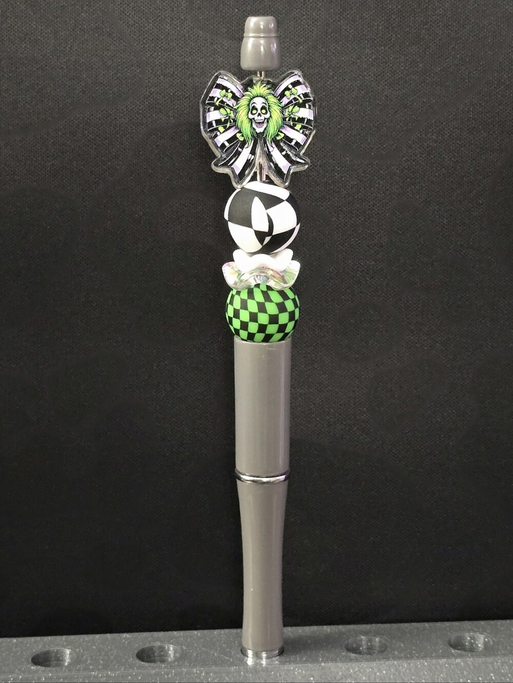 Beetle Juice Novelty Beaded Pen